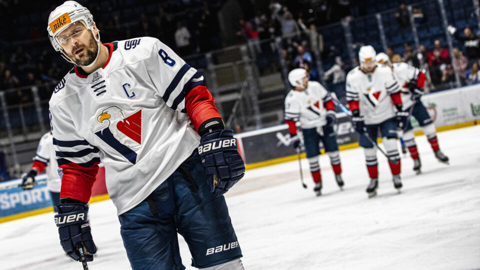 Počas zápasu 12. kola hokejovej Tipos Extraligy medzi HC Slovan Bratislava a HK Poprad