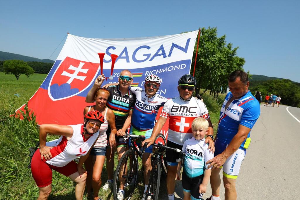 Takto to vyzeralo na majstrovstvách Česka a Slovenska v cyklistike.