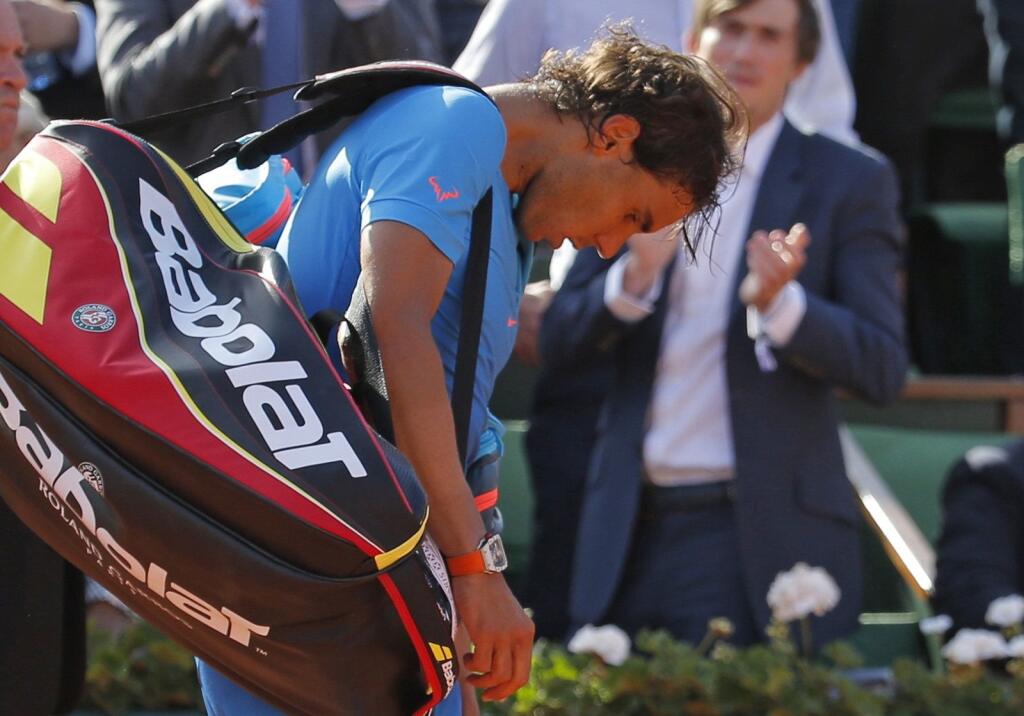 Nadal bol z prehry smutný.