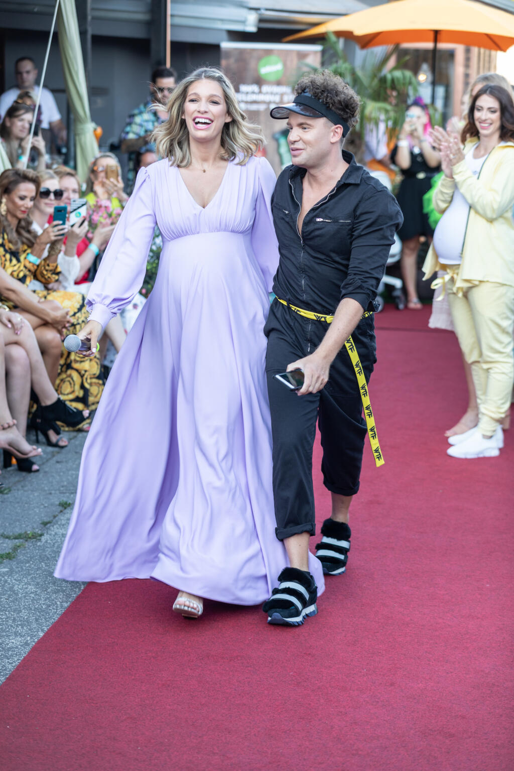 Ódna prehliadka Jasminy Alagič a módnej značky WTF pod Bratsialvskou Hlavnou Stanicov.