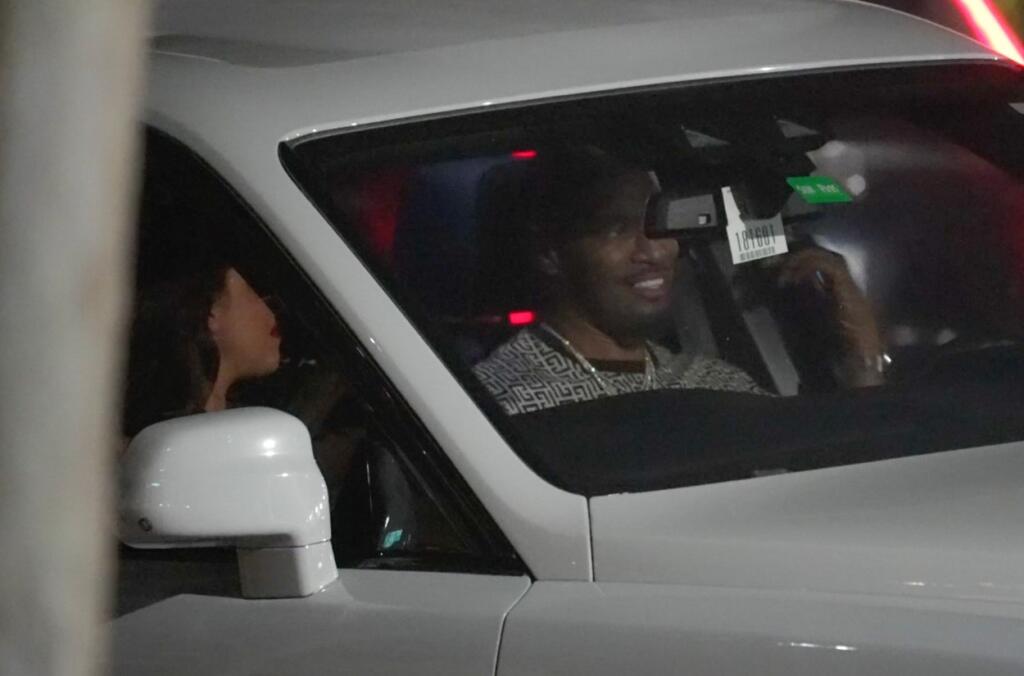 Z večierku si Ivanu Knoll odvážal svetoznámy herec Jamie Foxx.