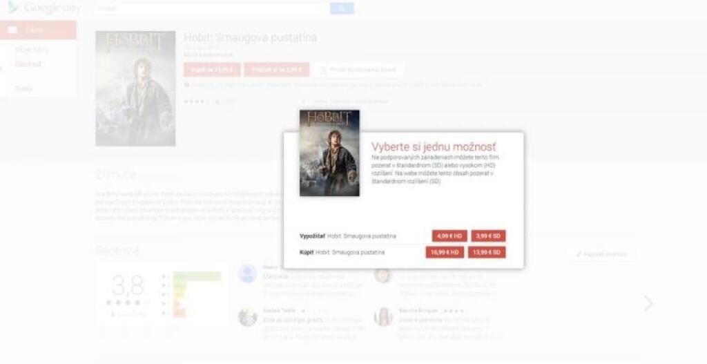 Google spustil požičiavanie a predaj filmov aj na Slovensku