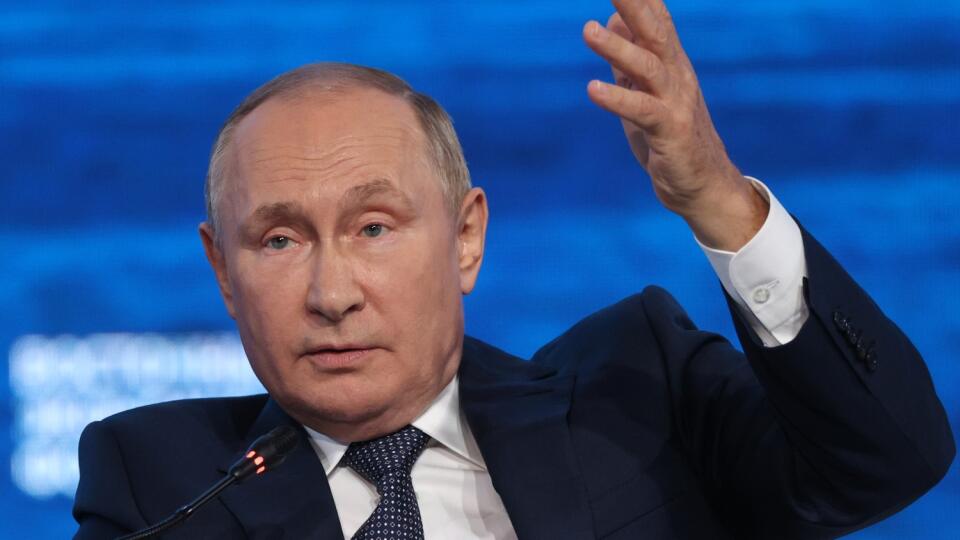 Ruský prezident Vladimir Putin.