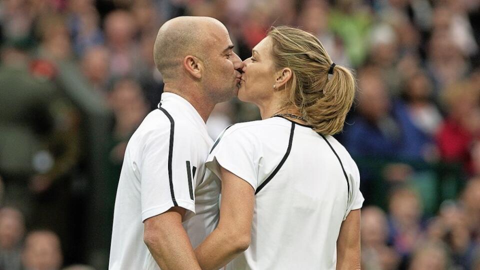 Agassi a Grafová