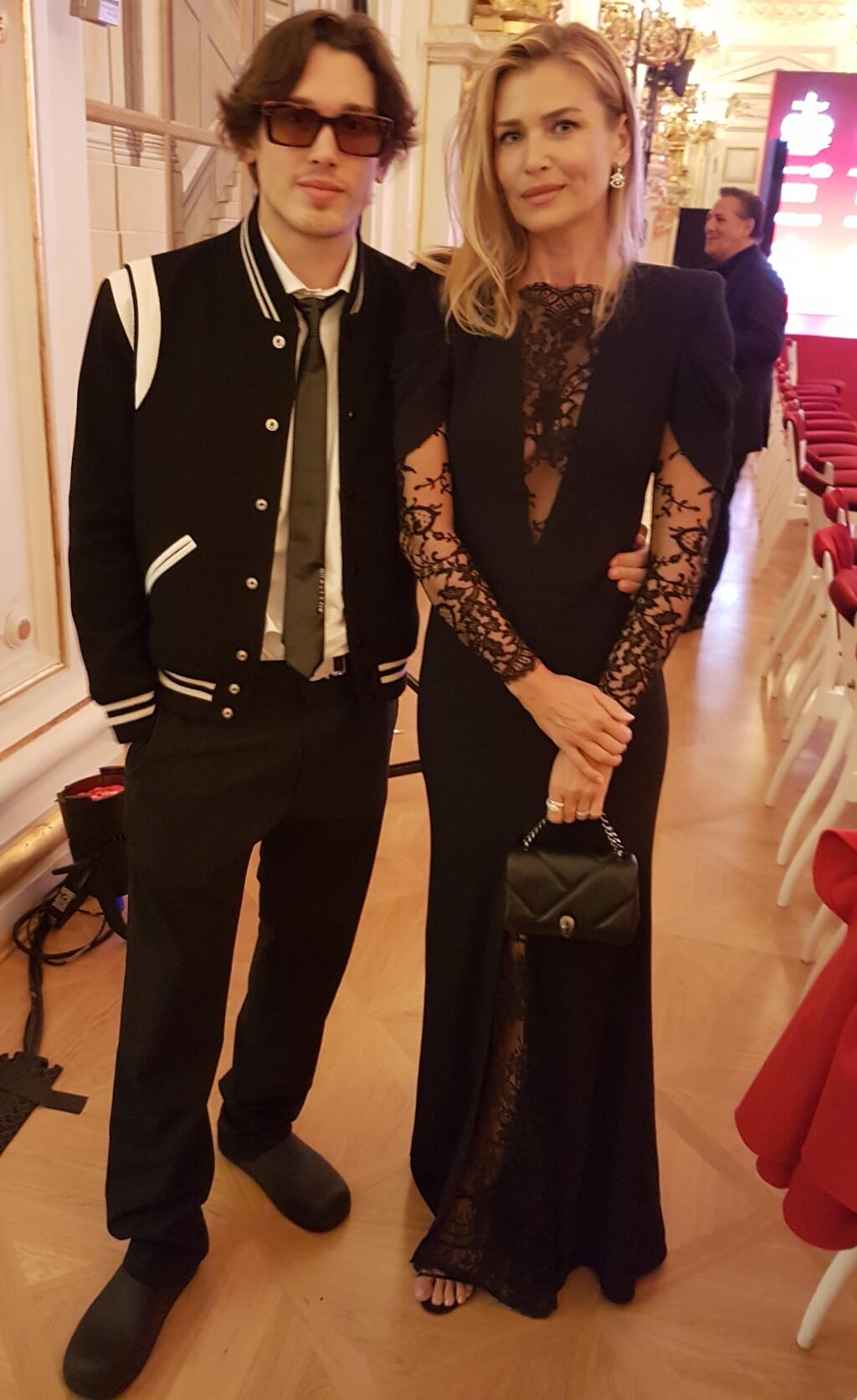 Elite Model Look pravidelne navštevuje aj Daniela Peštová. Na zábere so synom Yannickom.