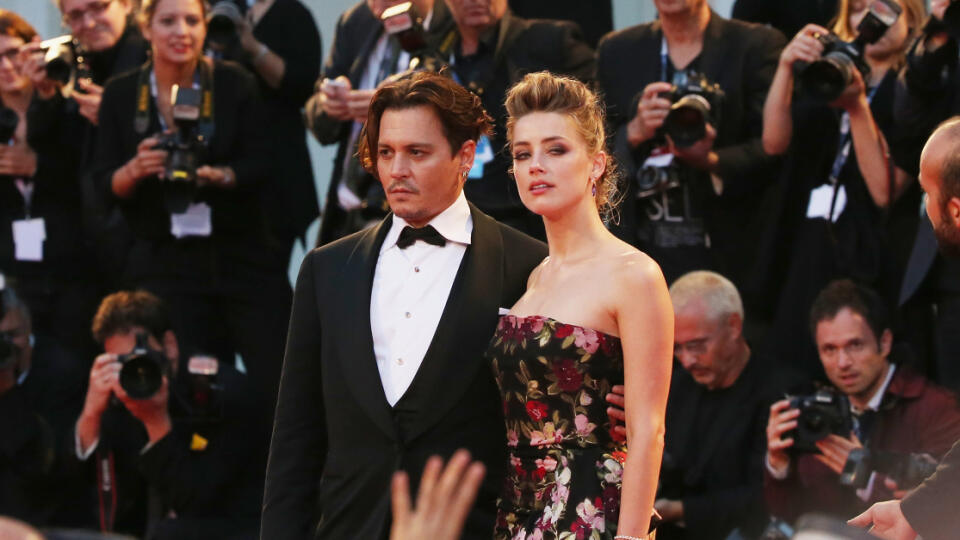 Johnny Depp a Amber Heardová.