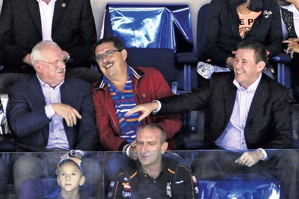 SR Hokej NHL exhibŪcia Slovan Rangers