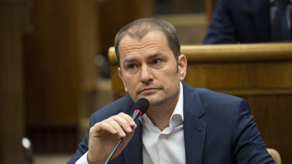 Predseda hnutia OĽaNO Igor Matovič.