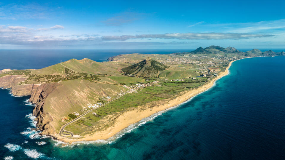 Pláž Porto Santo, Portugalsko