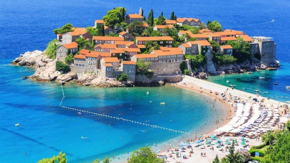 Sveti Stefan, Čierna Hora.