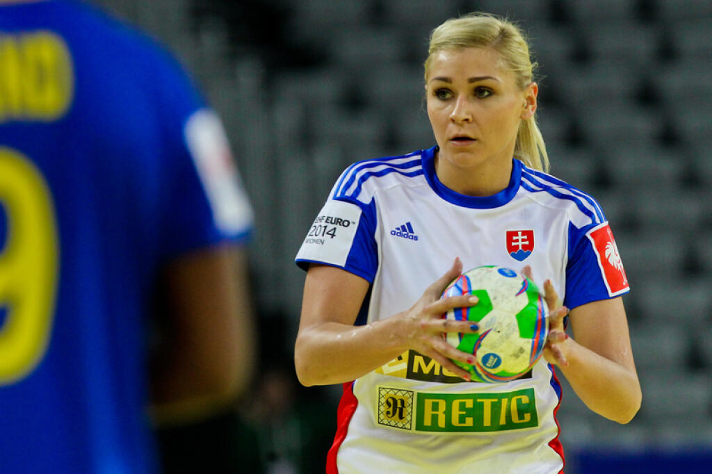 Simona Szarková v akcii.