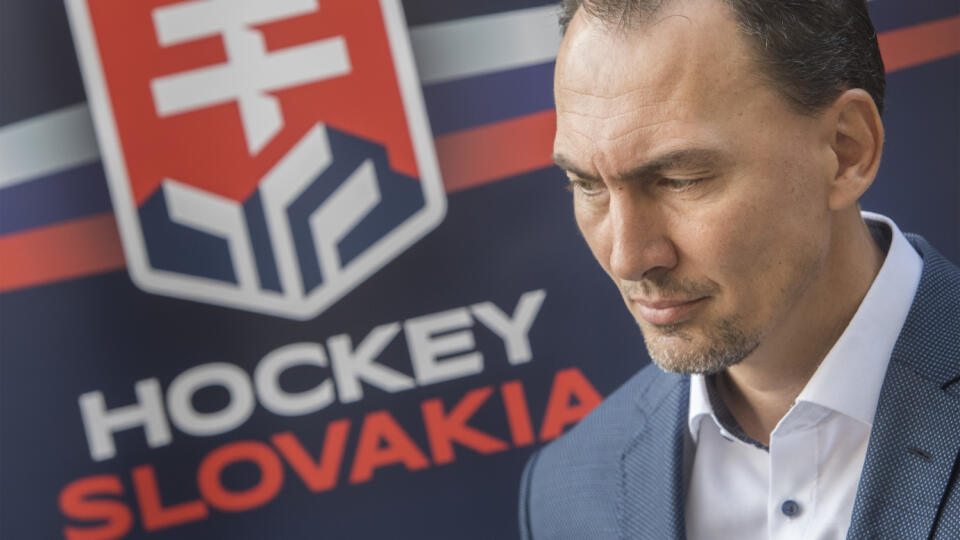 Na snímke prezident SZĽH Miroslav Šatan