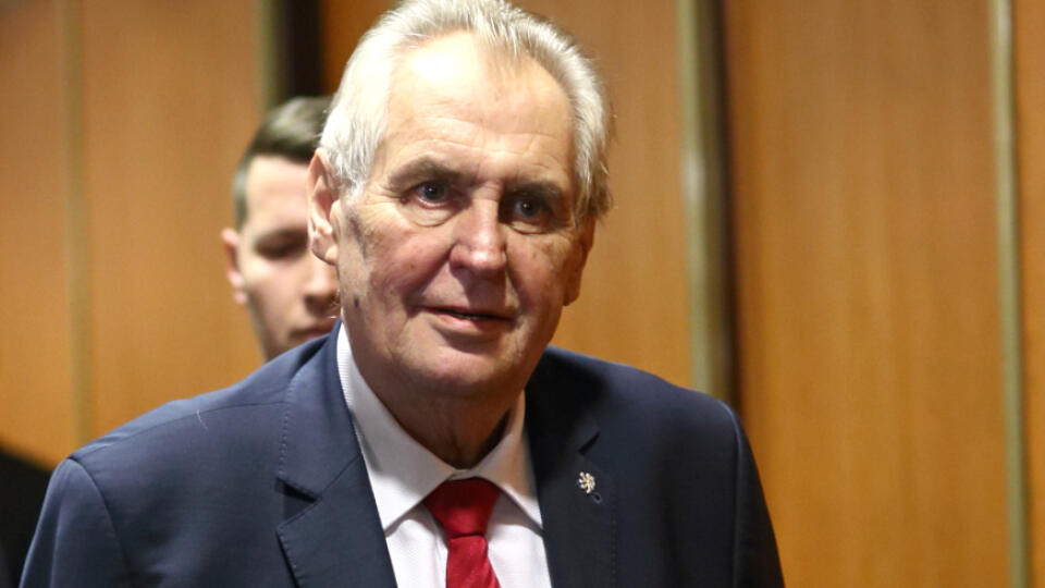 Český prezident Miloš Zeman je známy zástanca očkovania.