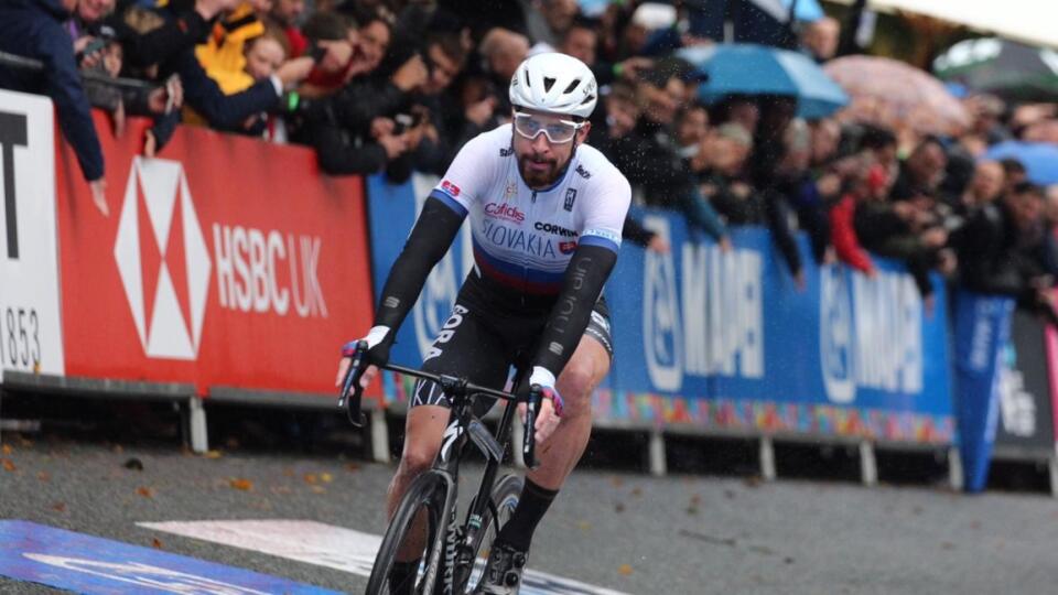 Peter Sagan sa v závere odtrhol pelotónu, ale stačilo mu to len na piate miesto.