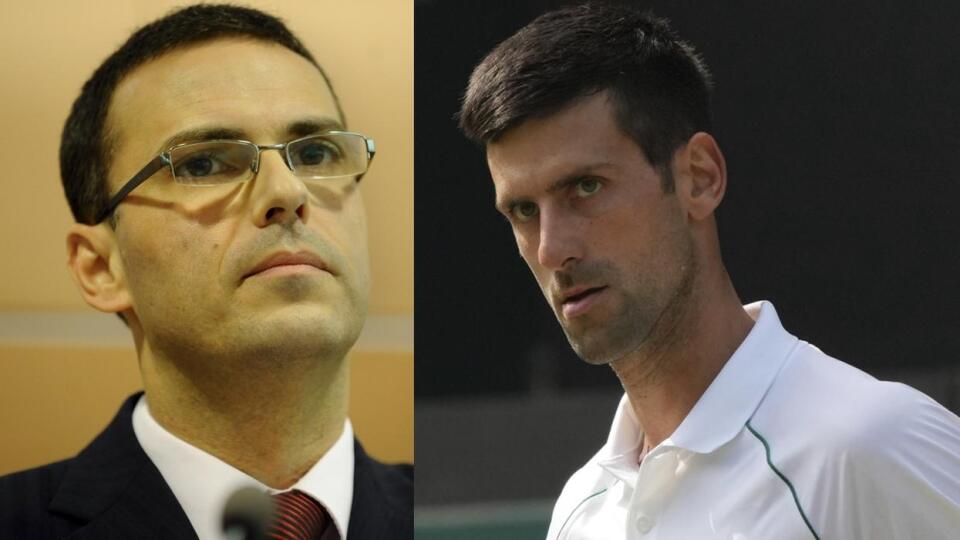 Maroš Žilinka, Novak Djokovič