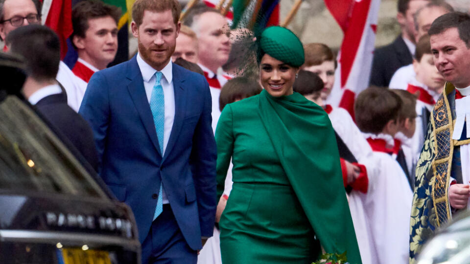 Meghan a Harry.