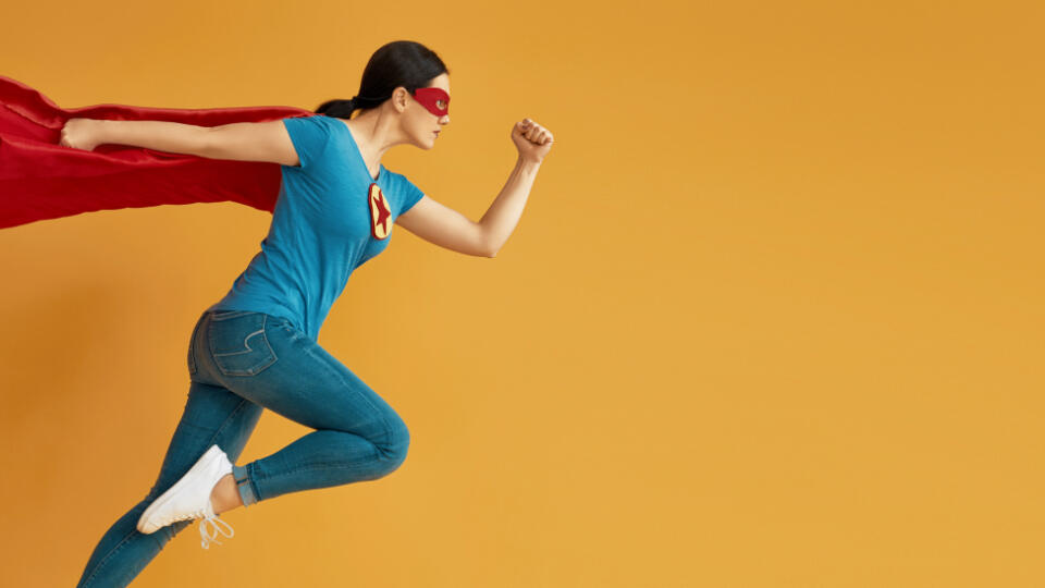 Superwoman - takto si získate pozornosť každého...