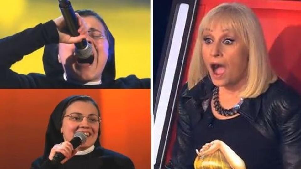 Do talianskej verzie The Voice (Hlas) sa prihlásila 25-ročná mníška z Milána, ktorá porotu priviedla do nemého úžasu.