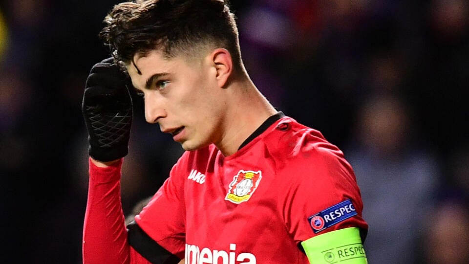 Futbalový útočník Kai Havertz z Bayeru Leverkusen sa strelecky presadil v troch zo štyroch zápasov nemeckej bundesligy od jej reštartu.