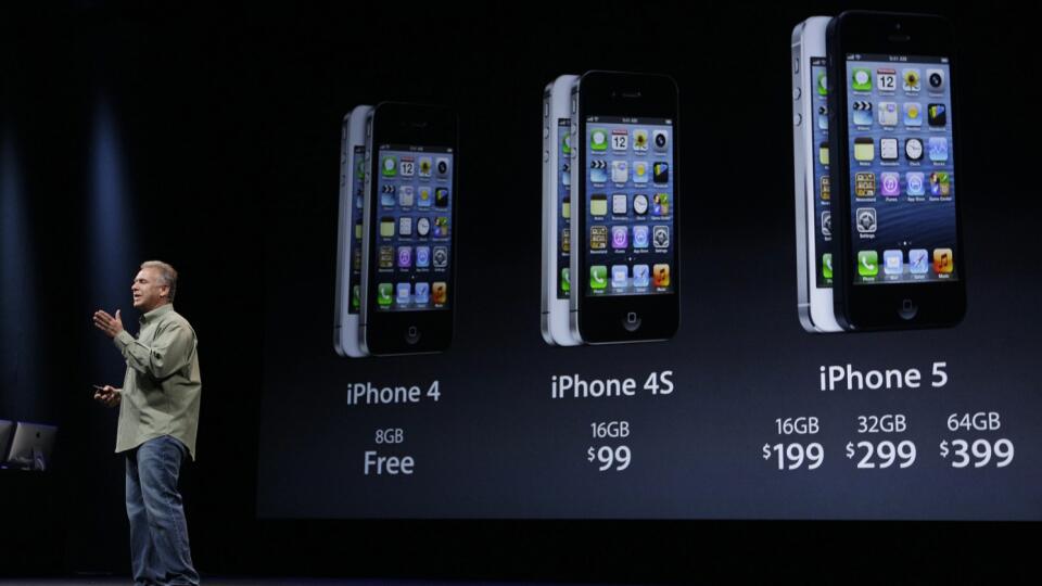 Porovnanie iPhone 4, 4S a 5
