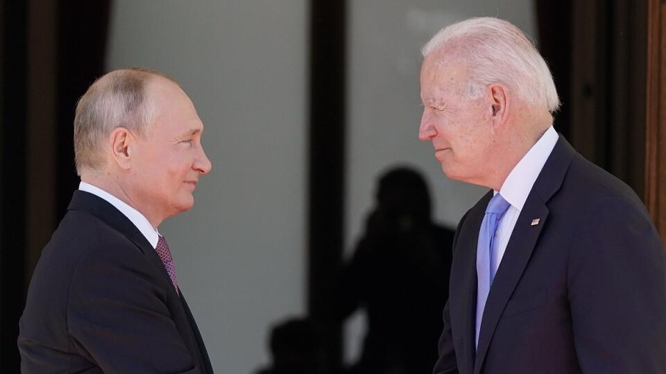 Joe Biden, Vladimir Putin v Ženeve