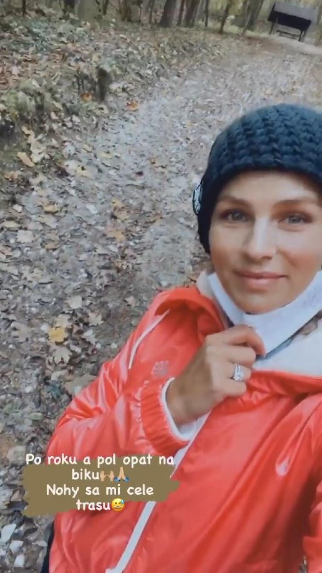 Gáboríkovci nezaháľajú ani počas lockdownu. Rodičia aj s dcérkou Bellou išli do prírody a dali si poriadne do tela.