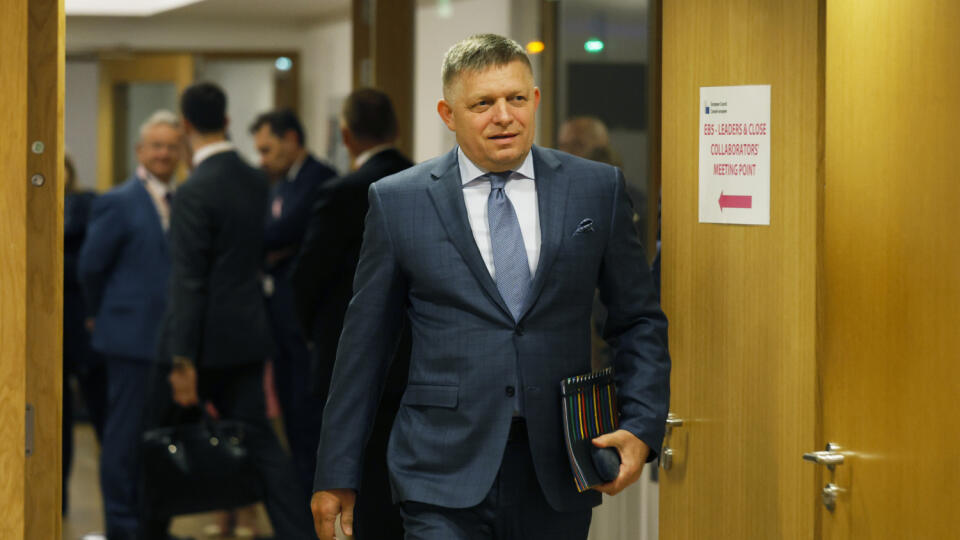 Robert Fico v Bruseli