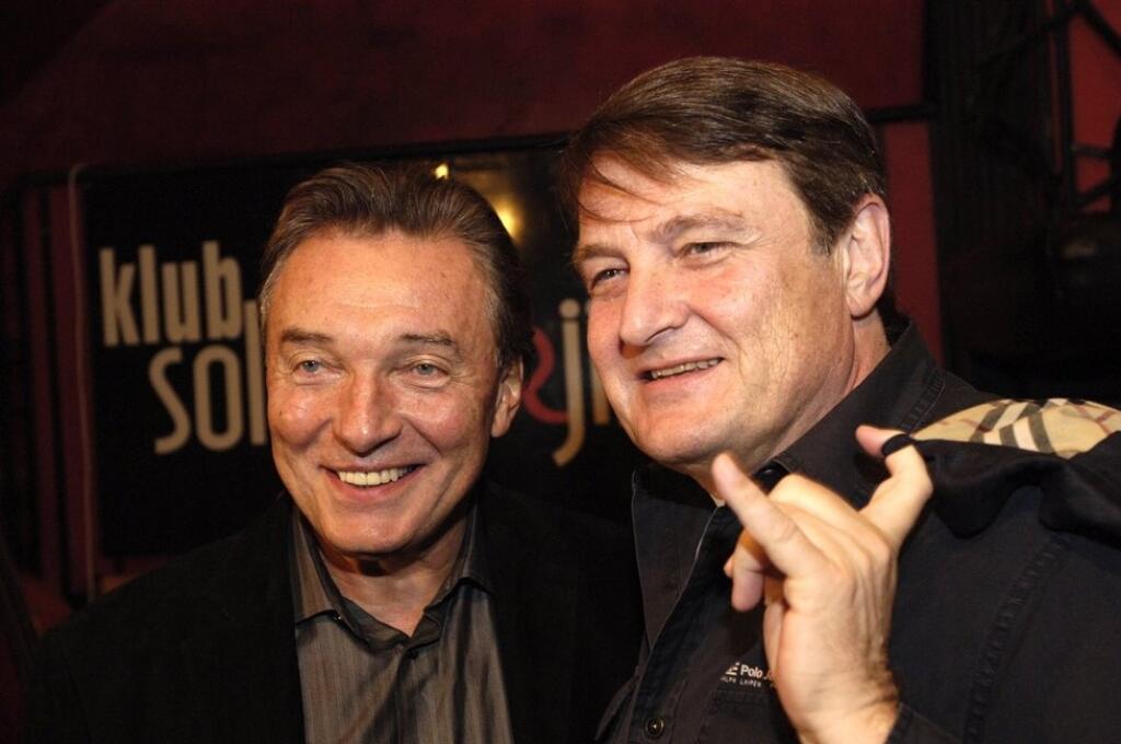 Karel Gott a Ladislav Štaidl.