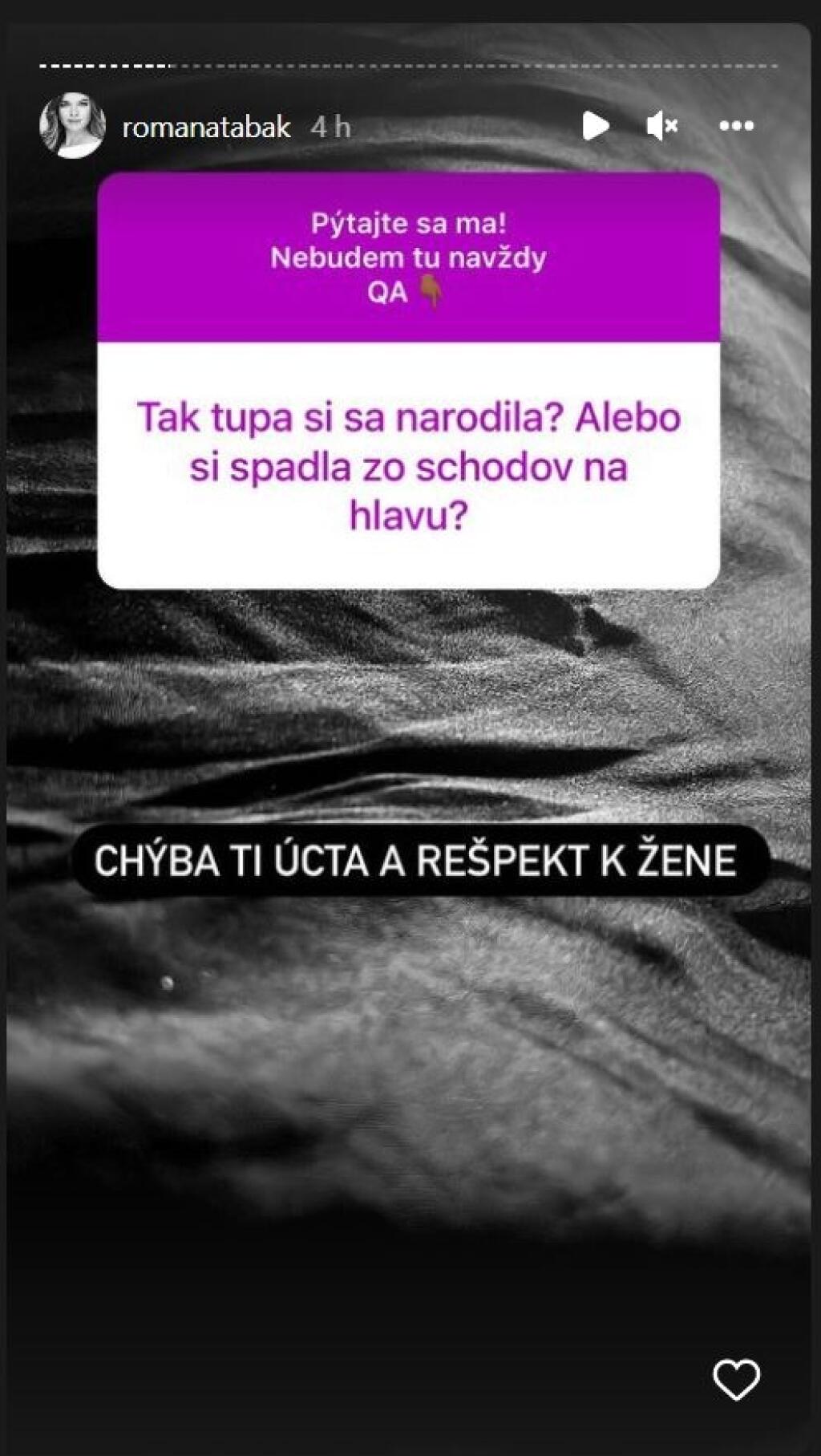 Tabák odpovedala aj na nepríjemné otázky.