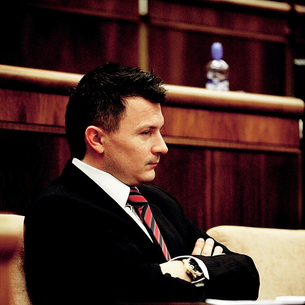 Minister financií Ján Počiatek
Foto: Mária Candráková
Uverejnené: Šarm č. 34/08
pôvodný súbor:candrakova 08 kopie.eps