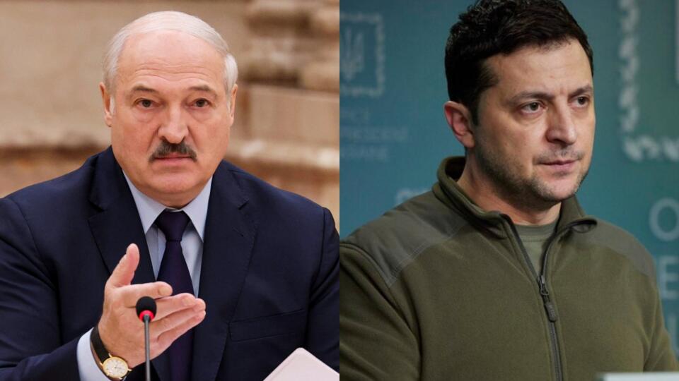 Lukašenko a Zelenskyj.