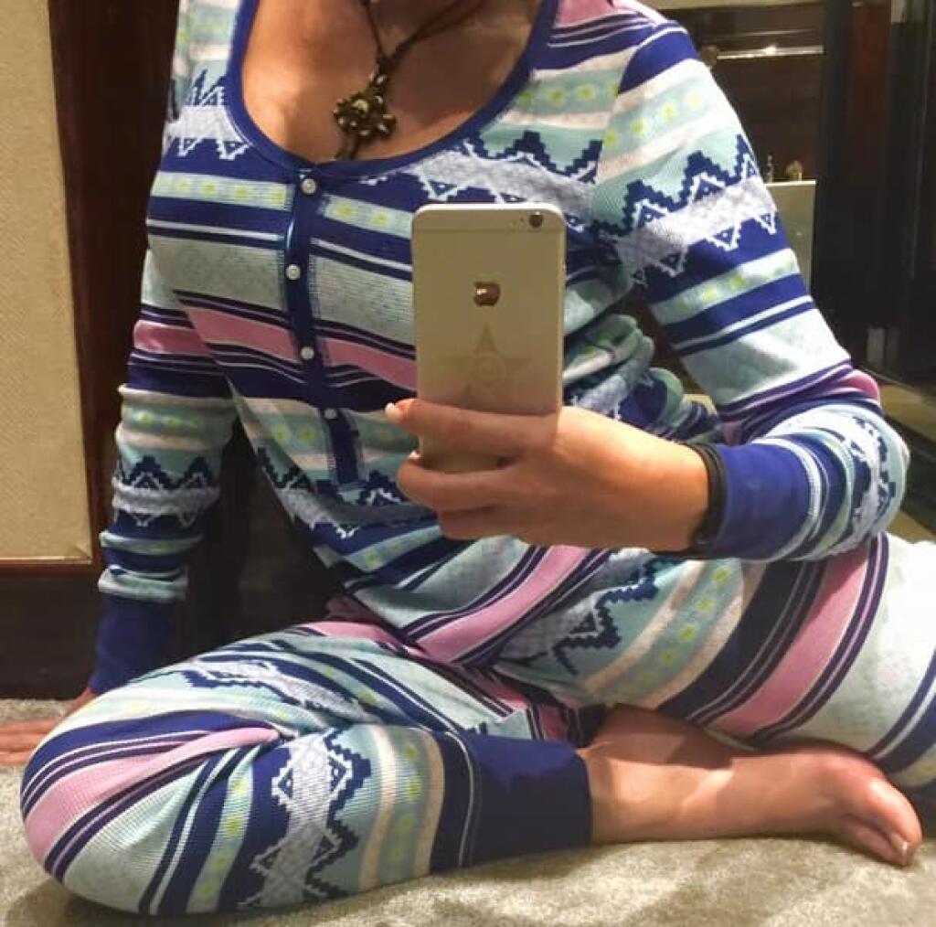 Victoria's Secret The Fireside Long Jane Pajama