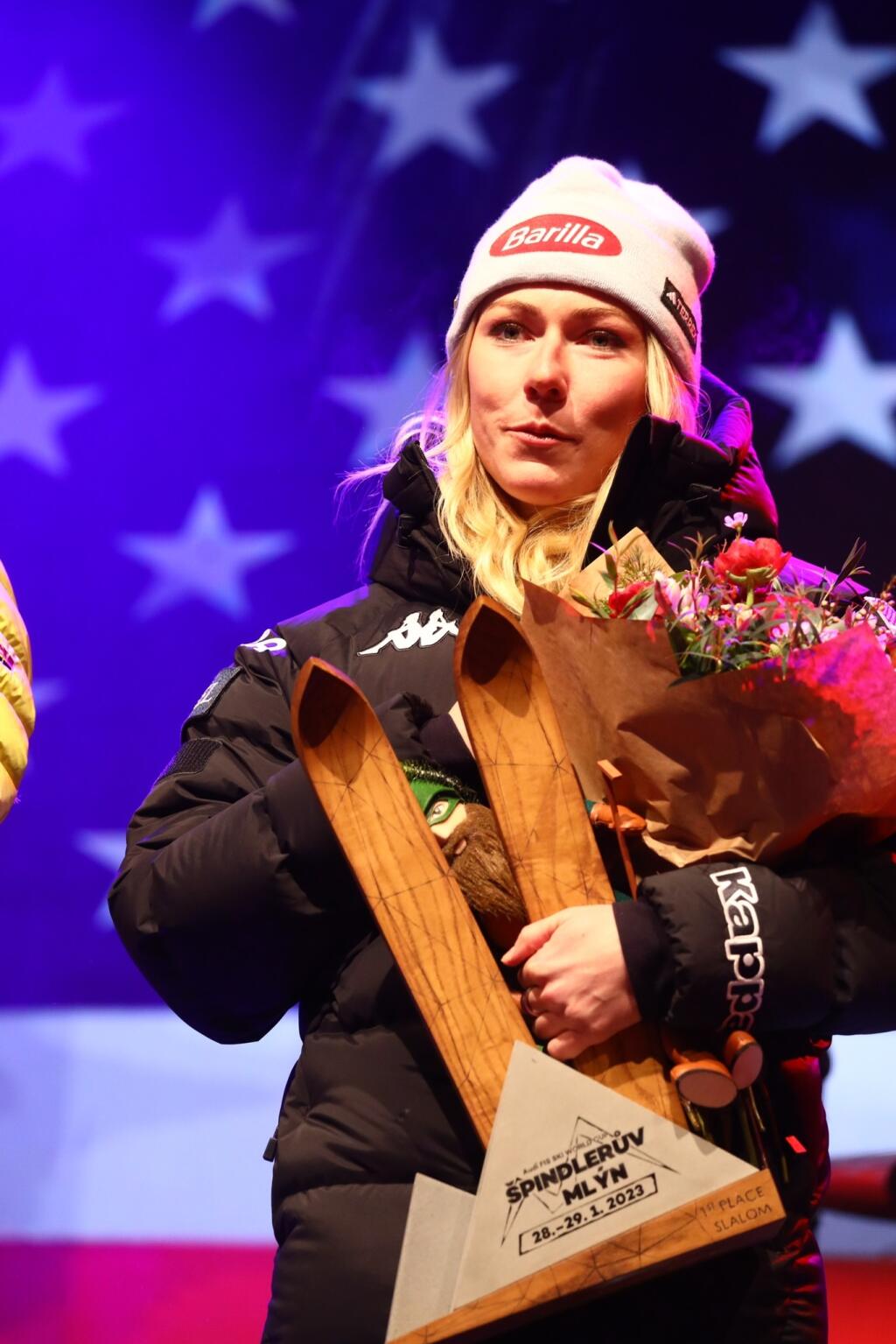 Mikaela Shiffrinová vyhrala sobotný slalom