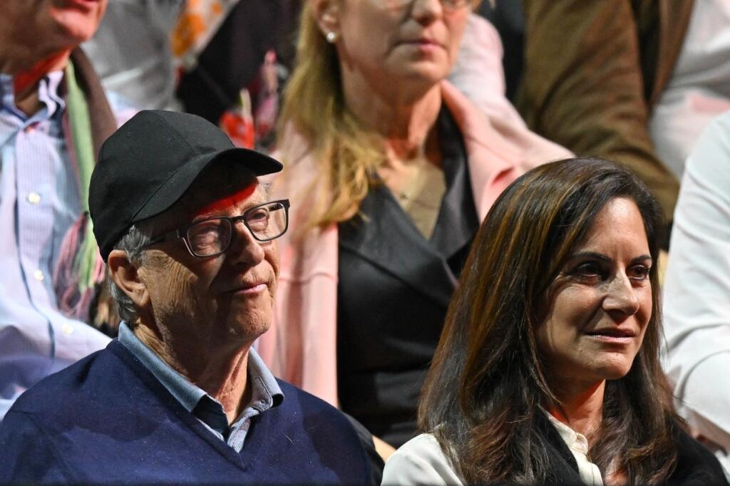 Miliardár Bill Gates zobral na tenis exmanželku Melindu.