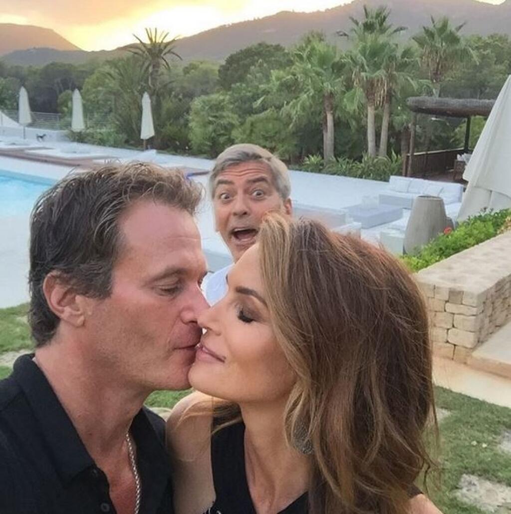 Cindy Crawford s manželom prežíva krásne chvíle.