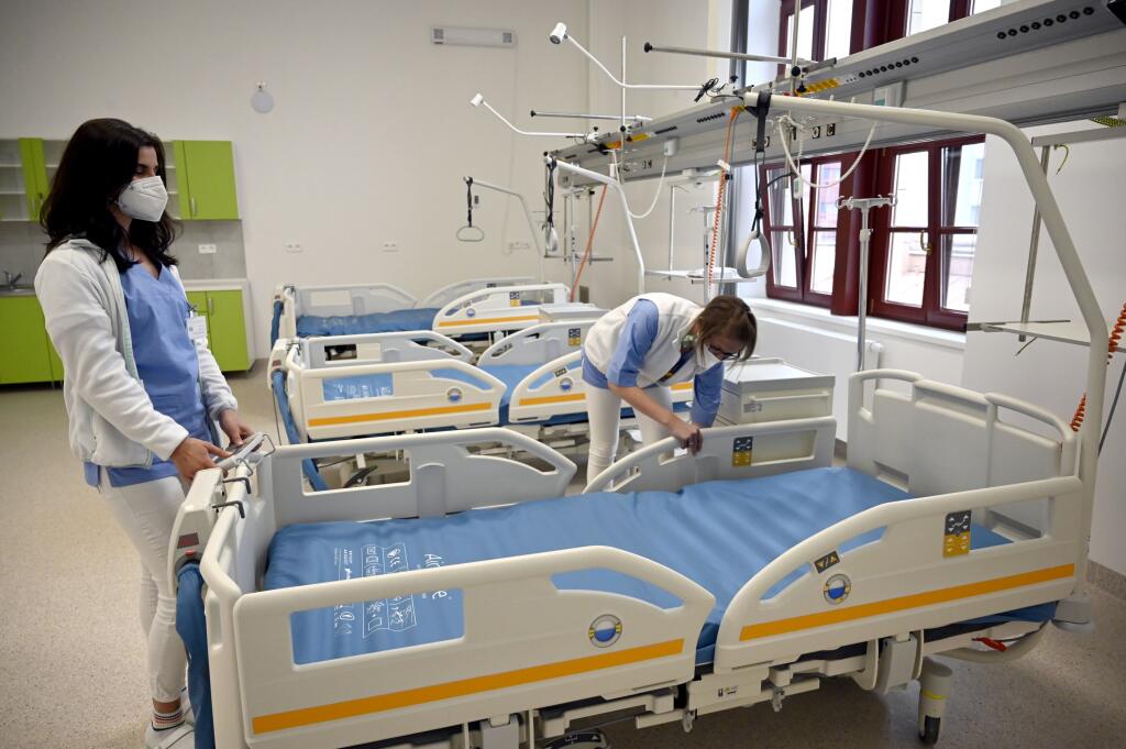 Na snímke oddelenie pre dlhodobo chorých Univerzitnej nemocnice - Nemocnice svätého Michala Košice, ktoré prešlo rozsiahlou rekonštrukciou. V Košiciach 29. apríla 2021. FOTO TASR - Roman Hance