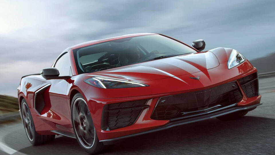 Corvette C8 - základné tvary sú podobné ako pri predchodcovi