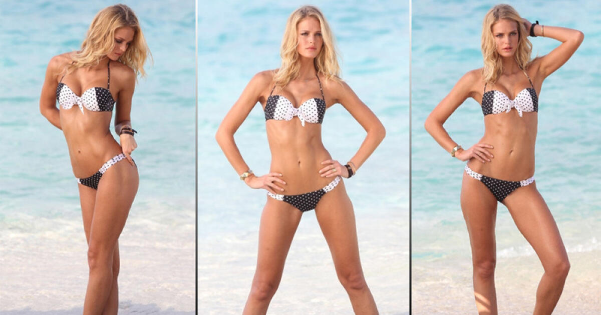 dokonalá erin heatherton modelka fotila v karibiku