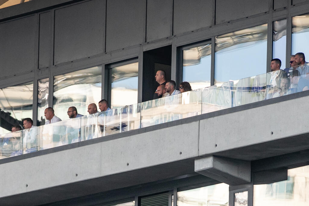 VIP priestory na štadióne Tehelné pole počas zápasu 1. kola Ligy majstrov medzi Slovanom Bratislava a írskym Shamrockom Rovers.