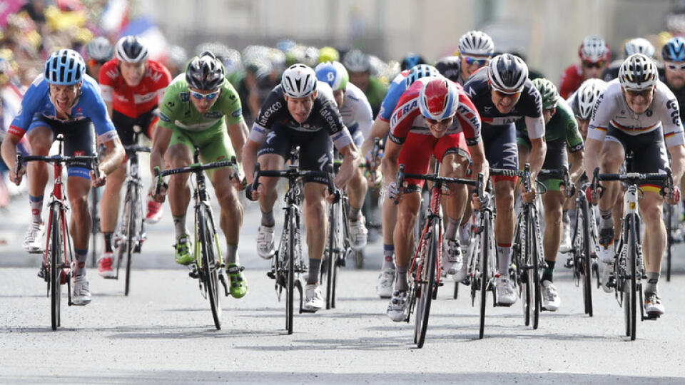 Alexander Kristoff sa opäť teší z víťazstva v etape na tohtoročnej Tour de France.