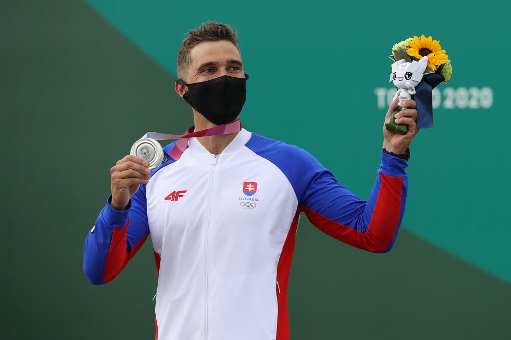 Jakub Grigar získal na olympiáde v Tokiu striebro.
