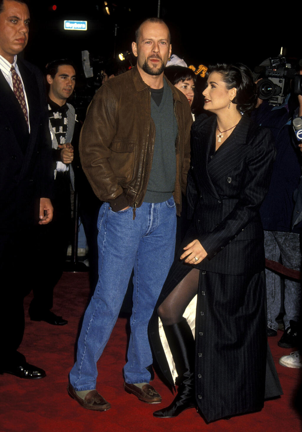 Demi Moore a Bruce Willis