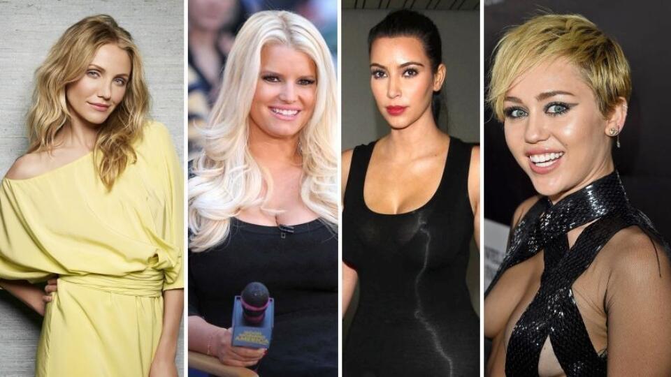 Cameron Diaz, Jessica Simpson, Kim Kardashian,