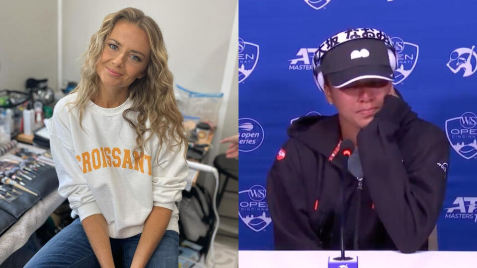 Daniela Hantuchová a Naomi Osaková.