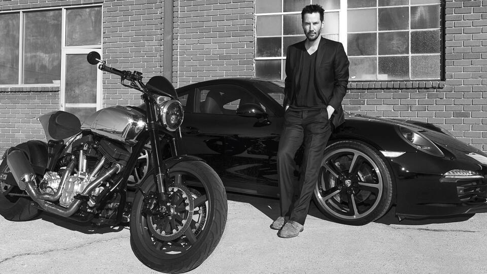 Keanu Reeves a jeho zbierka.