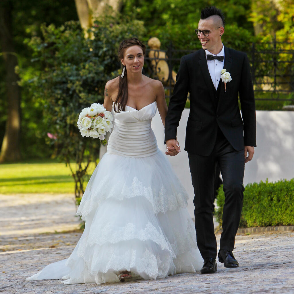Svojou krásou Martina prekvapila už na svadbe a musíte uznať, že z nej bola nádherná nevesta.