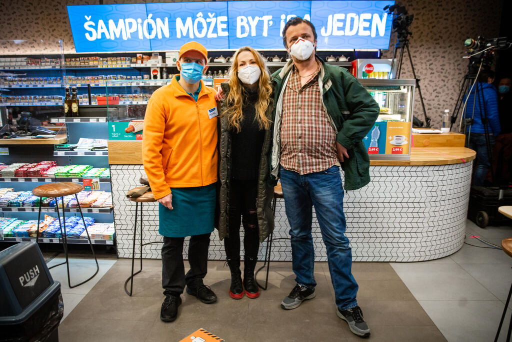 Natáčanie komediálneho seriálu