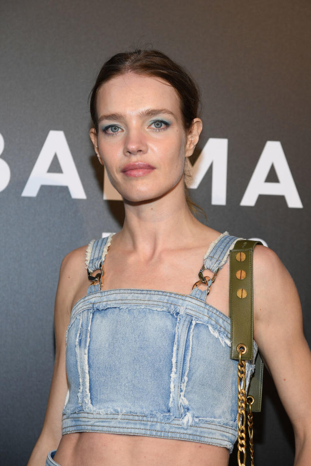 PARIS, FRANCE - JUNE 21: Natalia Vodianova attends the Balmain Homme Menswear Spring Summer 2020 show as part of Paris Fashion Week on June 21, 2019 in Paris, France. (Photo by Pascal Le Segretain/Getty Images)