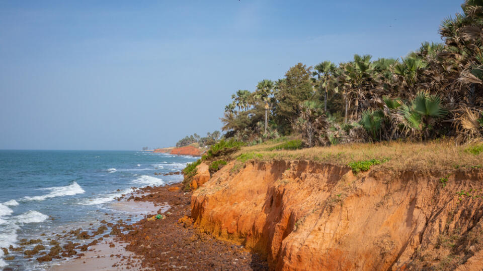 Beautiful,Beach,In,Serrekunda,,Gambia