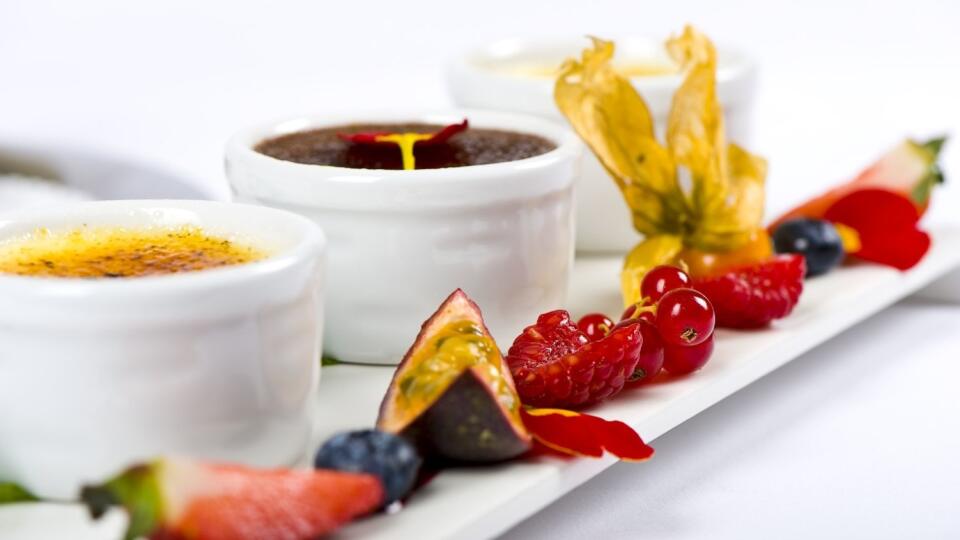 Trio creme brulée